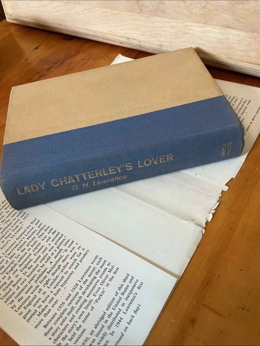 Vintage Lady Chatterley’s Lover DH Lawrence 1957 Hardcover